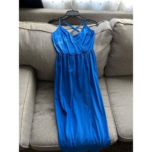 Blue Maxi Summer Dress, Like new, Brand unknown. Size small.